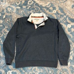 Orvis Men's Blue Sweater